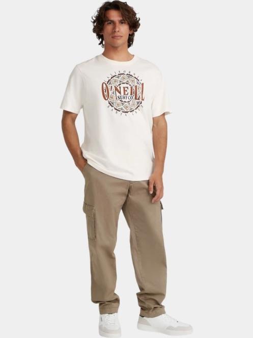 O'Neill O'Neill TRVLR Series Ikat Graphic T-Shirt férfi rövid ujjú póló fehér színben 5