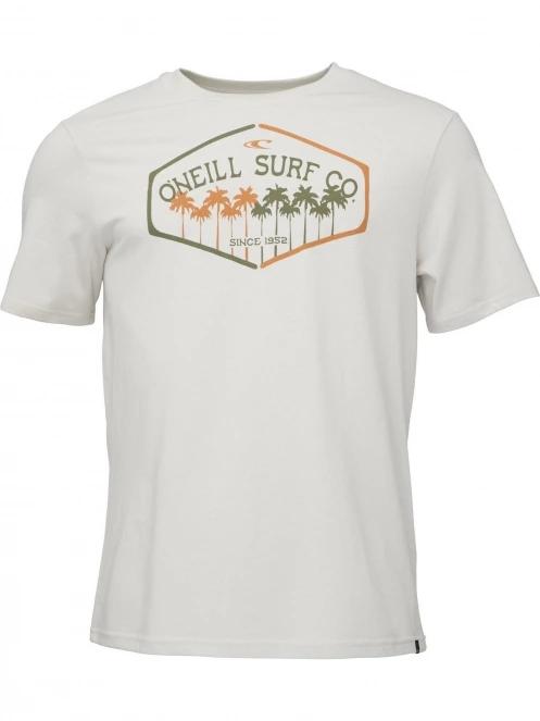 O'Neill Palm T-shirt férfi rövid ujjú póló szürke színben 2