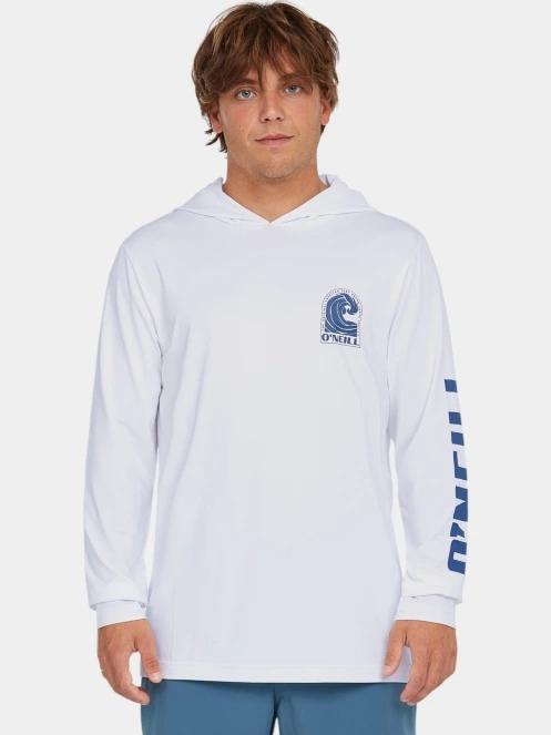 O'Neill O'Neill Upf Hoodie férfi kapucnis pulóver fehér színben 2