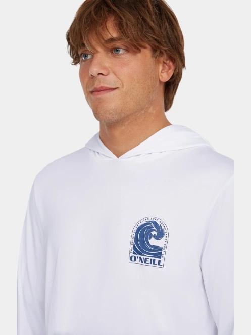 O'Neill O'Neill Upf Hoodie férfi kapucnis pulóver fehér színben 6