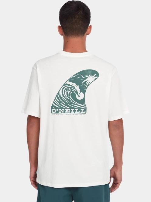 O'Neill Global T-Shirt férfi rövid ujjú póló fehér színben 3
