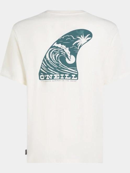 O'Neill Global T-Shirt férfi rövid ujjú póló fehér színben 6