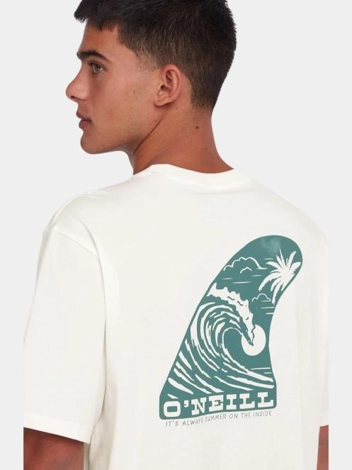 O'Neill Global T-Shirt férfi rövid ujjú póló fehér színben 7