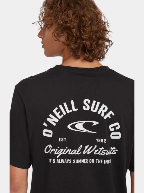 O'Neill Global T-Shirt férfi rövid ujjú póló fekete színben 5