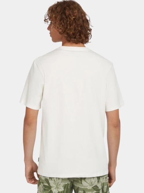 O'Neill O'Neill Front Print T-Shirt férfi rövid ujjú póló fehér színben 3
