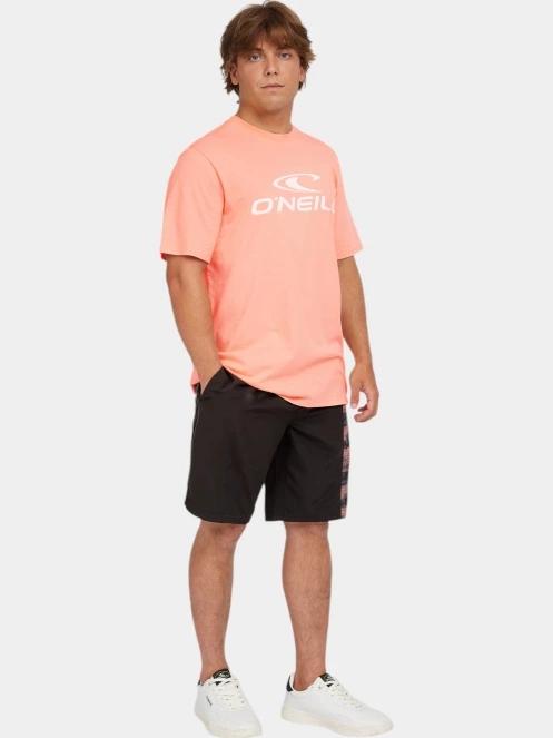 O'Neill O'Neill Logo T-Shirt férfi rövid ujjú póló narancssárga színben 4
