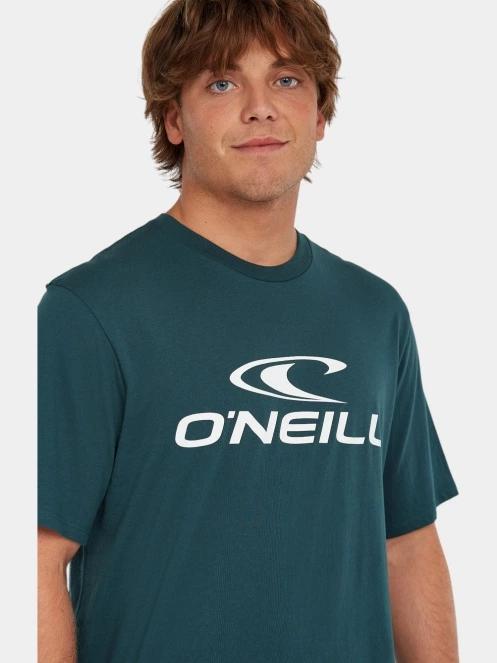 O'Neill O'Neill Logo T-Shirt férfi rövid ujjú póló zöld színben 5