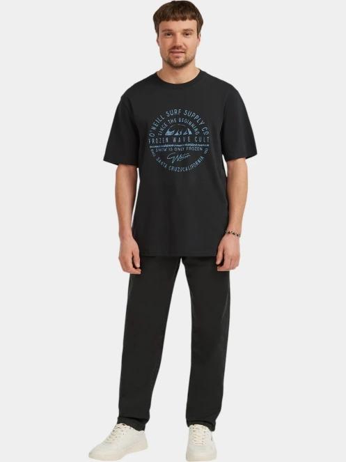 O'Neill O'Neill Muir T-Shirt férfi rövid ujjú póló fekete színben 4