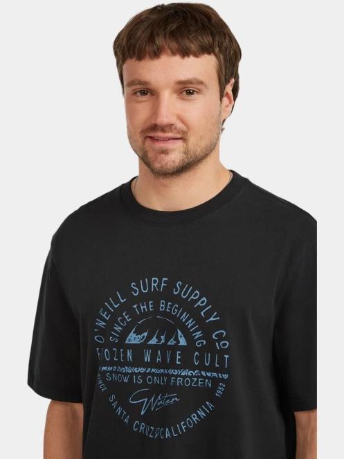 O'Neill O'Neill Muir T-Shirt férfi rövid ujjú póló fekete színben 5