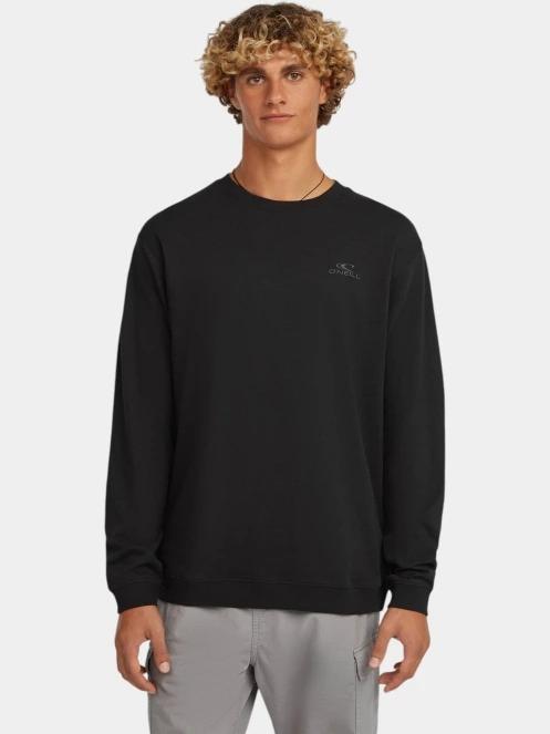 O'Neill O'Neill Slub L/Slv T-Shirt férfi hosszú ujjú póló fekete színben 2