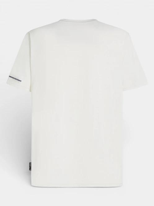 O'Neill O'Neill Hybrid Upf Polygiene Graphic T-Shirt férfi rövid ujjú sport póló fehér színben 7