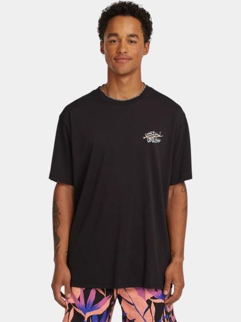 O'Neill O'Neill Retro Back Print T-Shirt férfi rövid ujjú póló fekete színben 2