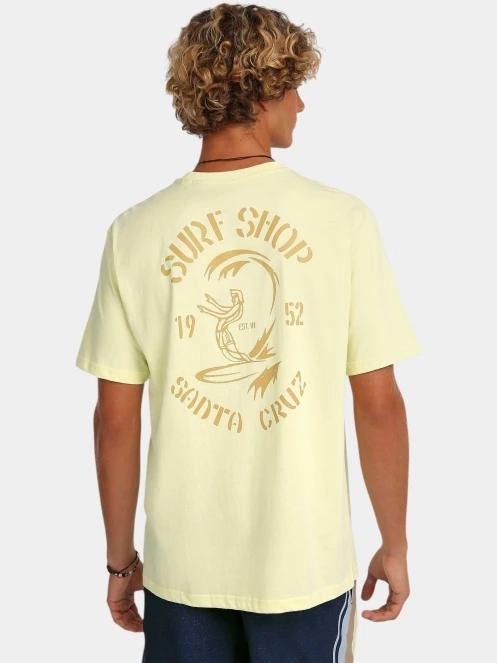 O'Neill O'Riginals Surf Shop T-Shirt férfi rövid ujjú póló sárga színben 3