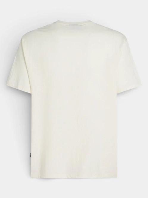 O'Neill O'Neill Logo Stripe T-Shirt férfi rövid ujjú póló fehér színben 7