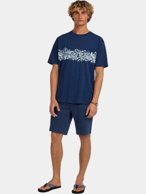 O'Neill O'Neill Uni Flower T-Shirt férfi rövid ujjú póló sötétkék színben 4