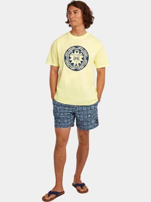 O'Neill O'Neill Musthave Graphic T-Shirt férfi rövid ujjú póló sárga színben 4