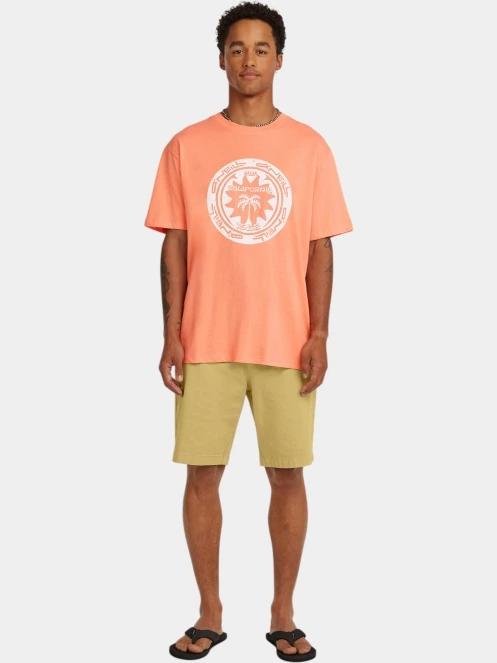 O'Neill O'Neill Musthave Graphic T-Shirt férfi rövid ujjú póló narancssárga színben 4