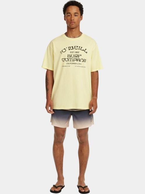 O'Neill O'Neill Muir T-Shirt férfi rövid ujjú póló sárga színben 4