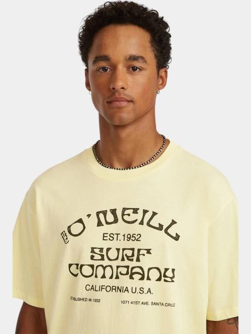 O'Neill O'Neill Muir T-Shirt férfi rövid ujjú póló sárga színben 5