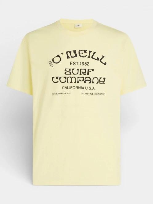O'Neill O'Neill Muir T-Shirt férfi rövid ujjú póló sárga színben 6
