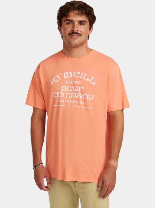 O'Neill O'Neill Muir T-Shirt férfi rövid ujjú póló narancssárga színben 2