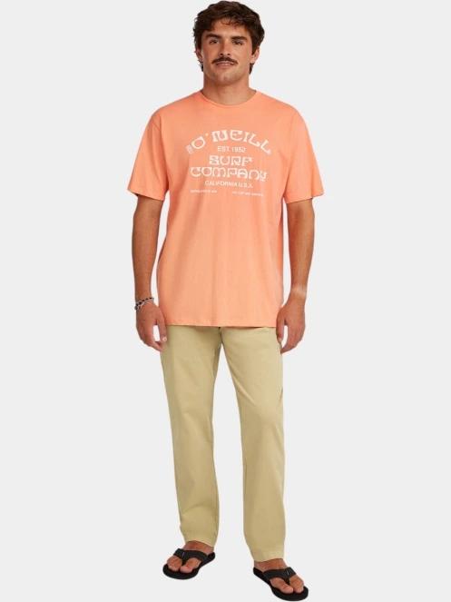 O'Neill O'Neill Muir T-Shirt férfi rövid ujjú póló narancssárga színben 4