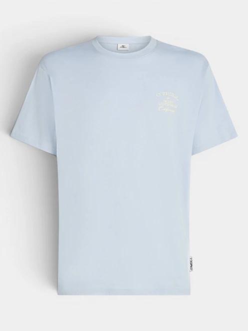 O'Neill O'Neill Beach Chest Print T-Shirt férfi rövid ujjú póló világoskék színben 2