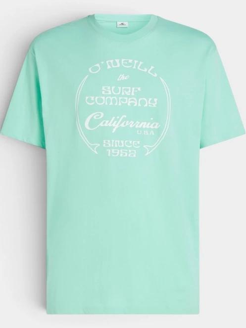 O'Neill O'Neill Beach Front Print T-Shirt férfi rövid ujjú póló világoskék színben 2