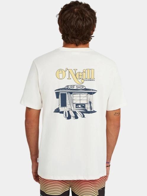 O'Neill O'Neill Graphic Logo T-Shirt férfi rövid ujjú póló fehér színben 3