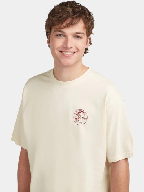 O'Neill O'Riginals Retro Back Print T-Shirt férfi rövid ujjú póló fehér színben 4