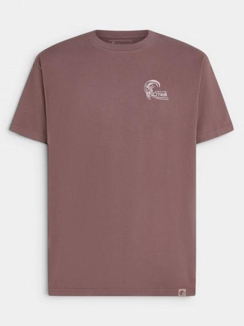 O'Neill O'Riginals Retro Back Print T-Shirt férfi rövid ujjú póló lila színben 6