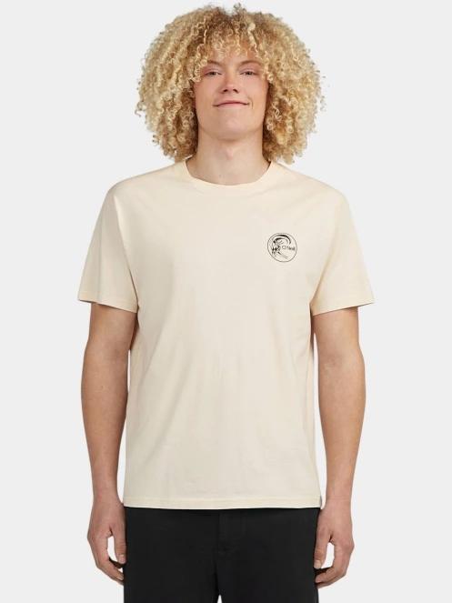 O'Neill O'Riginals Back Print T-Shirt férfi rövid ujjú póló fehér színben 2