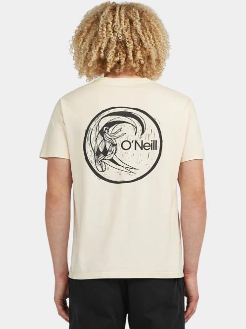 O'Neill O'Riginals Back Print T-Shirt férfi rövid ujjú póló fehér színben 3