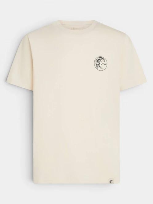O'Neill O'Riginals Back Print T-Shirt férfi rövid ujjú póló fehér színben 6