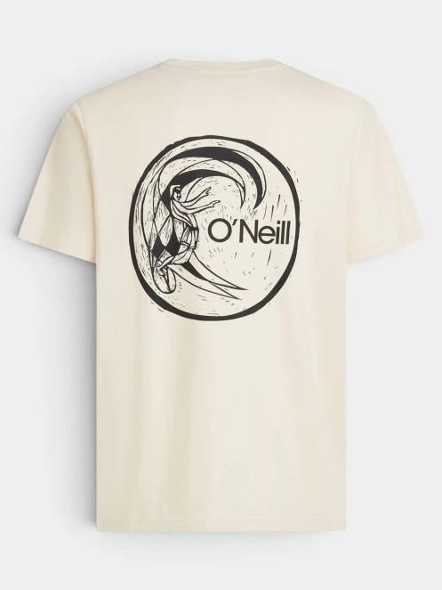 O'Neill O'Riginals Back Print T-Shirt férfi rövid ujjú póló fehér színben 7