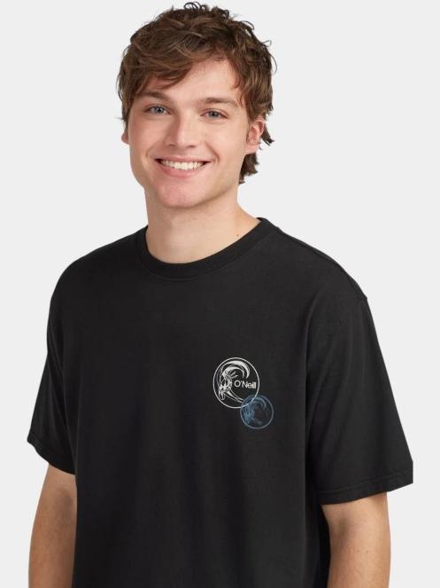 O'Neill O'Riginals Back Print T-Shirt férfi rövid ujjú póló fekete színben 5