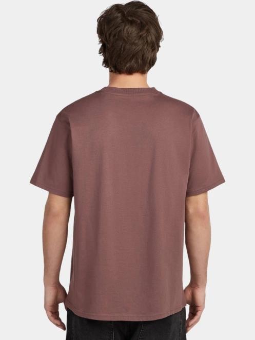 O'Neill O'Riginals Badge T-Shirt férfi rövid ujjú póló lila színben 3