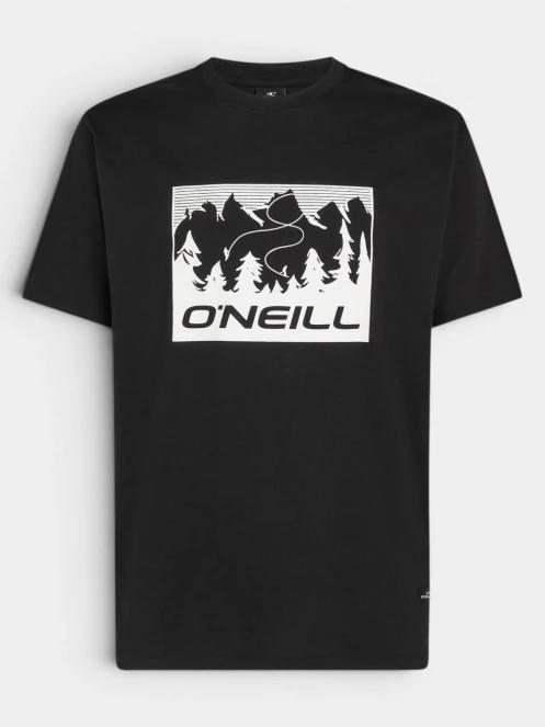 O'Neill O'Neill Must-Have Front Print T-Shirt férfi rövid ujjú póló fekete színben 6