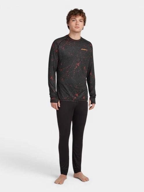 O'Neill Baselayer Top férfi aláöltöző felső fekete színben 5
