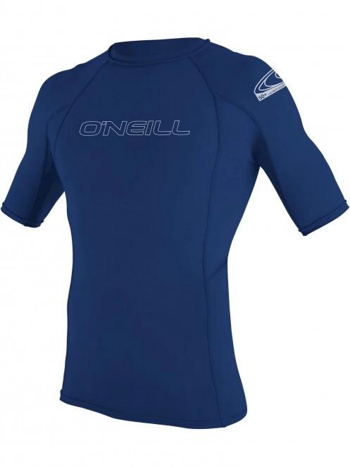 O'Neill BASIC SKINS S/S RASH GUARD férfi rövid ujjú lycra sötétkék színben 2