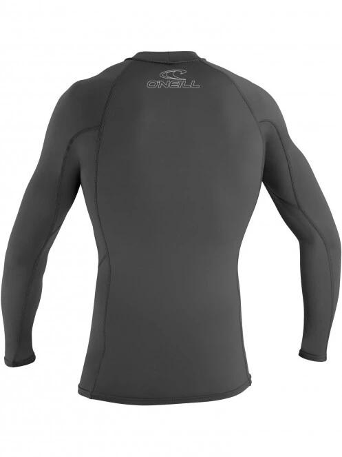 O'Neill Basic Skins L/S Rash Guard férfi hosszú ujjú lycra szürke színben 3