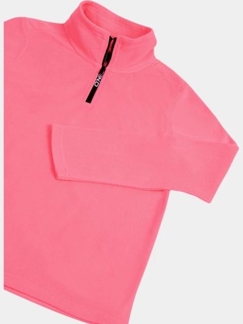 O'Neill FWC'Cruz Jack's Polartec HZ Fleece polár pulóver rózsaszín színben 8