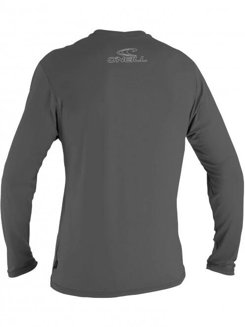 O'Neill BASIC SKINS L/S SUN SHIRT férfi hosszú ujjú lycra szürke színben 3