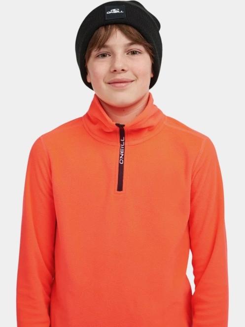 O'Neill FWC'Cruz Jack's Polartec HZ Fleece polár pulóver narancssárga színben 5