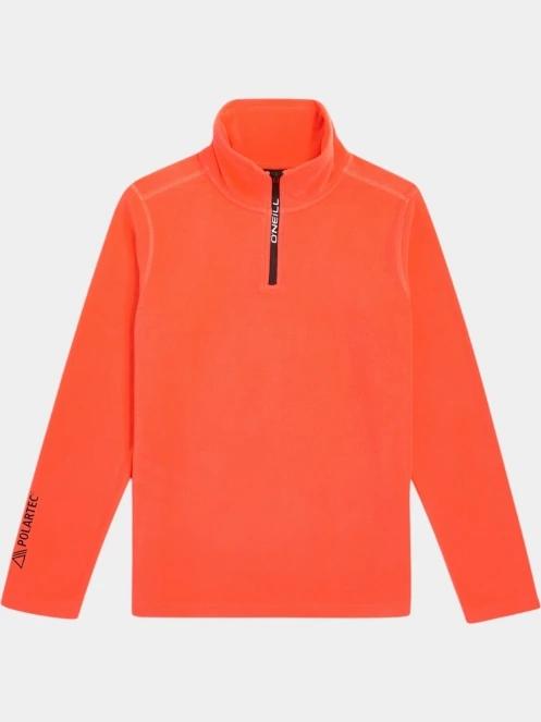 O'Neill FWC'Cruz Jack's Polartec HZ Fleece polár pulóver narancssárga színben 6