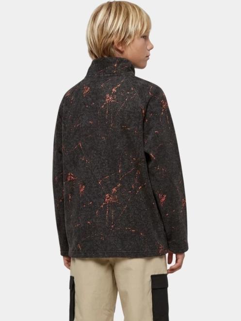 O'Neill Fwc'Cruz Printed Hz Fleece polár pulóver fekete színben 4