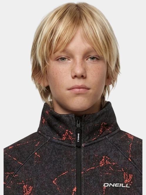 O'Neill Fwc'Cruz Printed Hz Fleece polár pulóver fekete színben 5