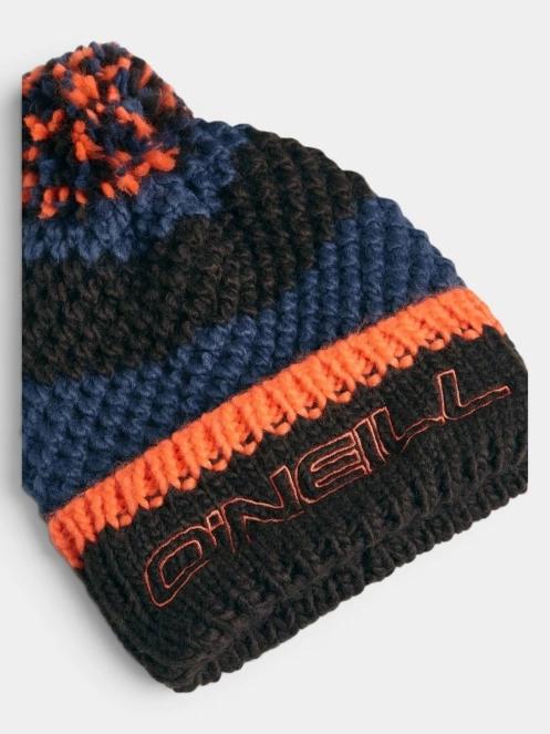 O'Neill Powder Beanie Kids bojtos sapka sötétkék színben 4