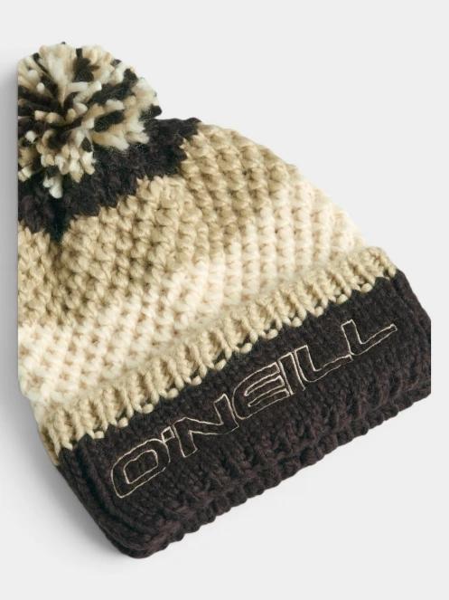 O'Neill Powder Beanie Kids bojtos sapka homok színben 4