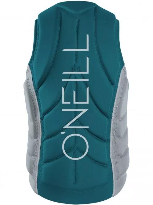 O'Neill Slasher Comp Vest férfi neoprén mellény zöld színben 3